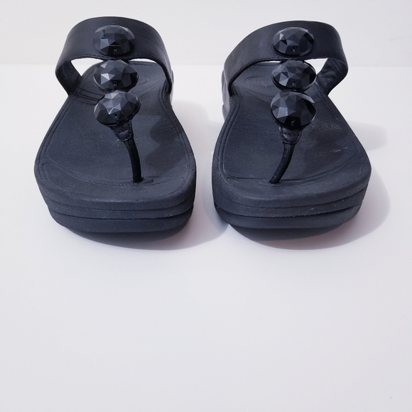 MICRO WOBBLEBOARD WEDGE FITFLOPS (FLIP FLOPS) - Picture 4 of 13